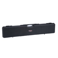 Double rifle case with egg shell cushion